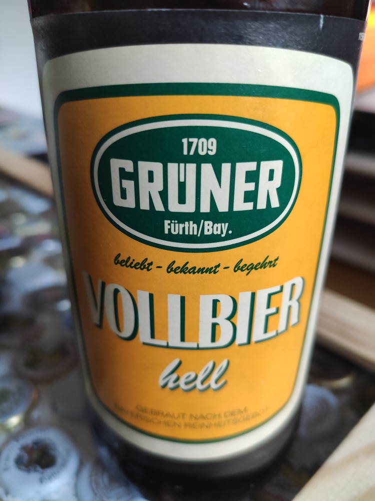 Grüner Vollbier